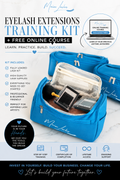 Eyelash Extensions Training Kit + FREE ONLINE TRAINING COURSE